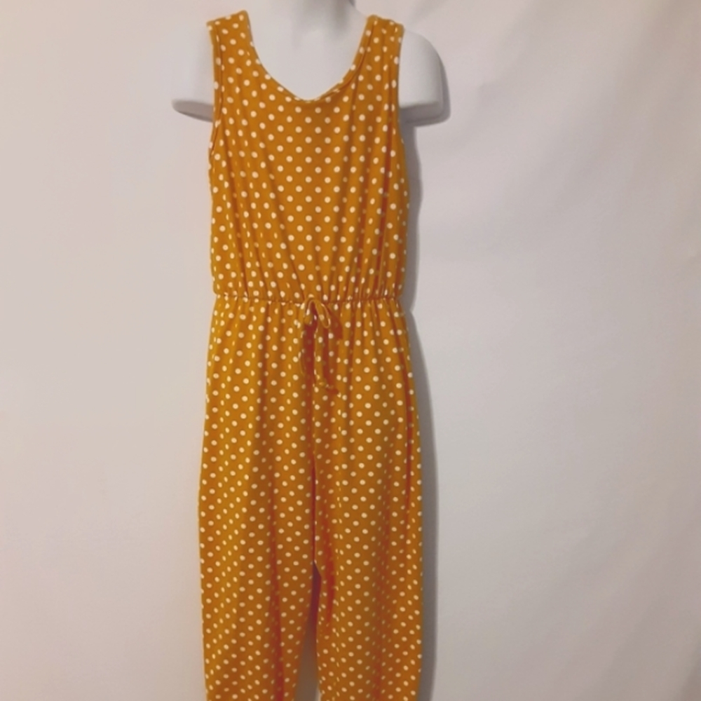 Girls polka dot romper summer/fall